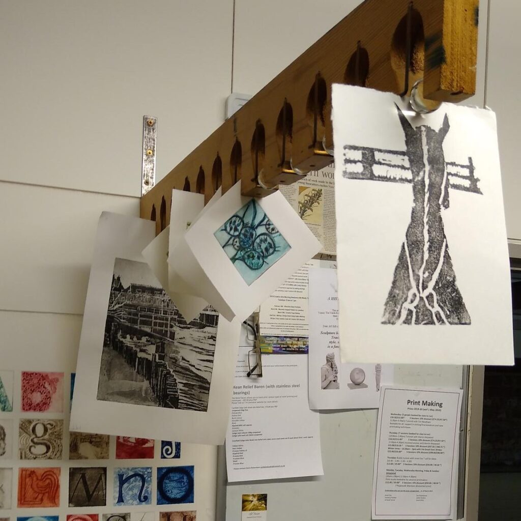 Printmaking Ropewalk Print