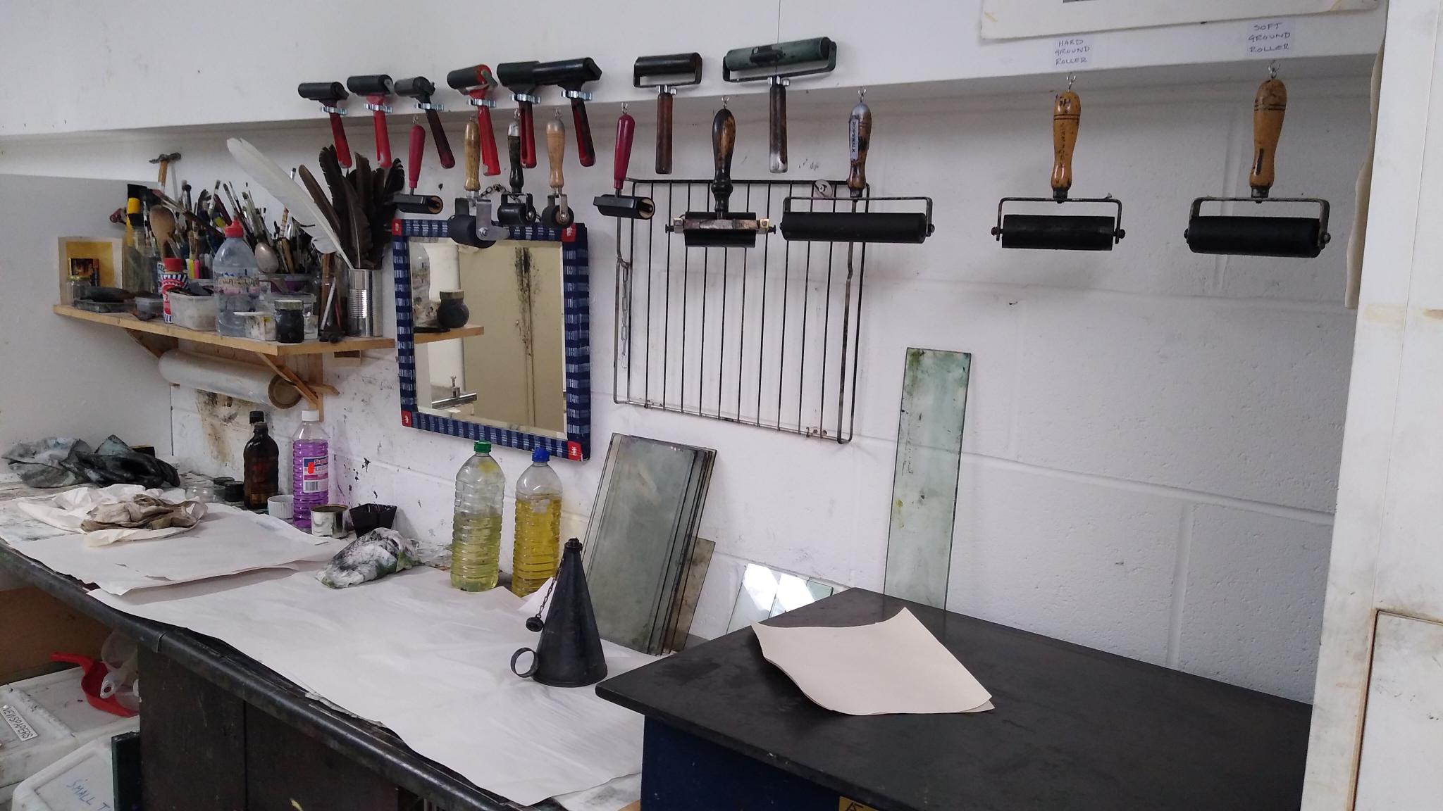 Book a package of printmaking sessions Ropewalk Print